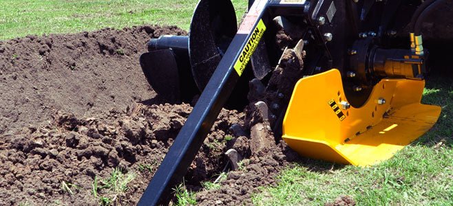 Bigfoot Trencher Attachment for Skid Steers & Excavators Up To 4.5T - Perfect for Landscaping, Utility Installation & Construction Projects