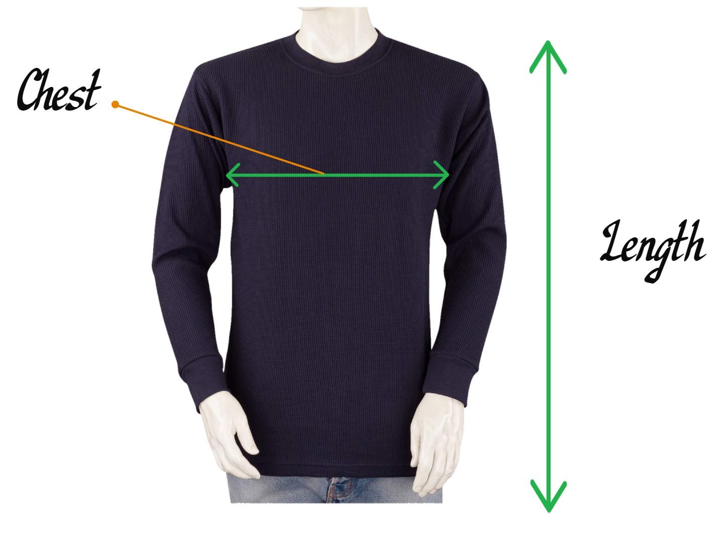Men's Heavyweight Thermal Shirt for Cold Weather - Big & Tall Size Winter Base Layer - TCLS Warm Long Sleeve Shirt for Outdoor Activities, Hunting, and Work