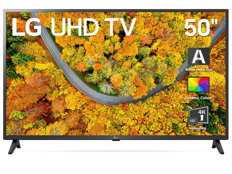 LG 50UP7100 50-Inch 4K UHD Smart LED TV with AI ThinQ, WebOS, HDR - Perfect for Living Room Entertainment & Streaming Netflix, Hulu, Prime Video