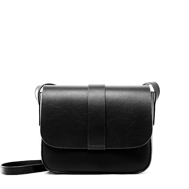Stylish Genuine Leather Crossbody Bag for Women - Adjustable Long Strap Small Shoulder Purse - Perfect for Shopping, Travel & Everyday Use