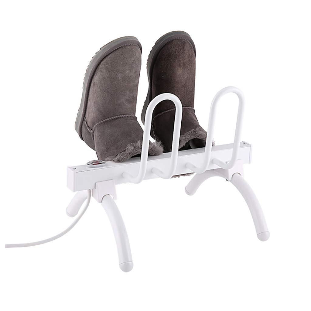 Electric Shoe Dryer & Boot Warmer - Fast Drying, Deodorizing, Sterilizing for 2 Pairs of Shoes | Portable Heater Rack for Wet Boots, Sneakers & Sports Gear | Perfect for Hiking, Skiing & Outdoor Activities