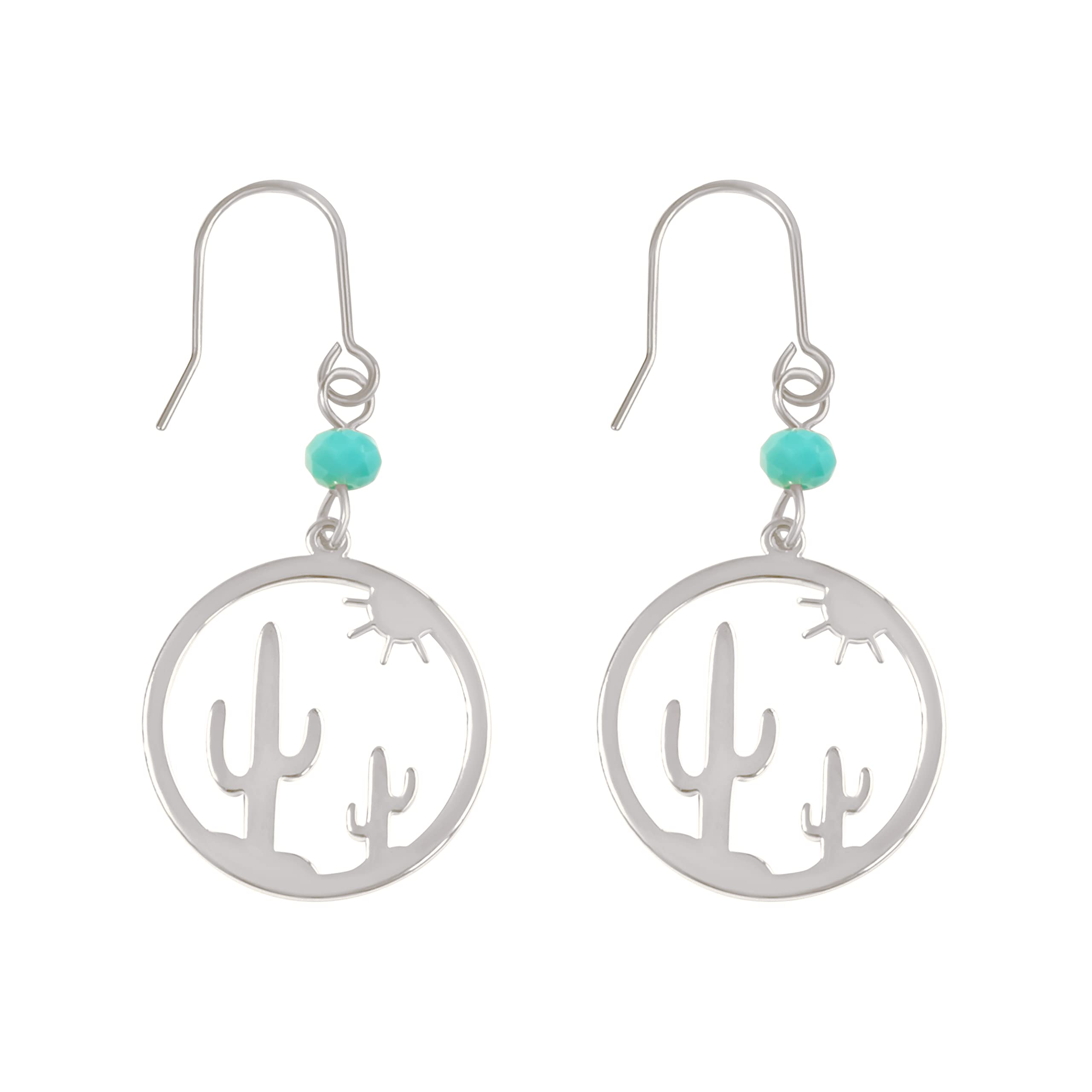 ONDAISY Disc Drop Dangle Earrings for Women & Girls - Trendy Boho Jewelry for Party, Wedding & Everyday Wear