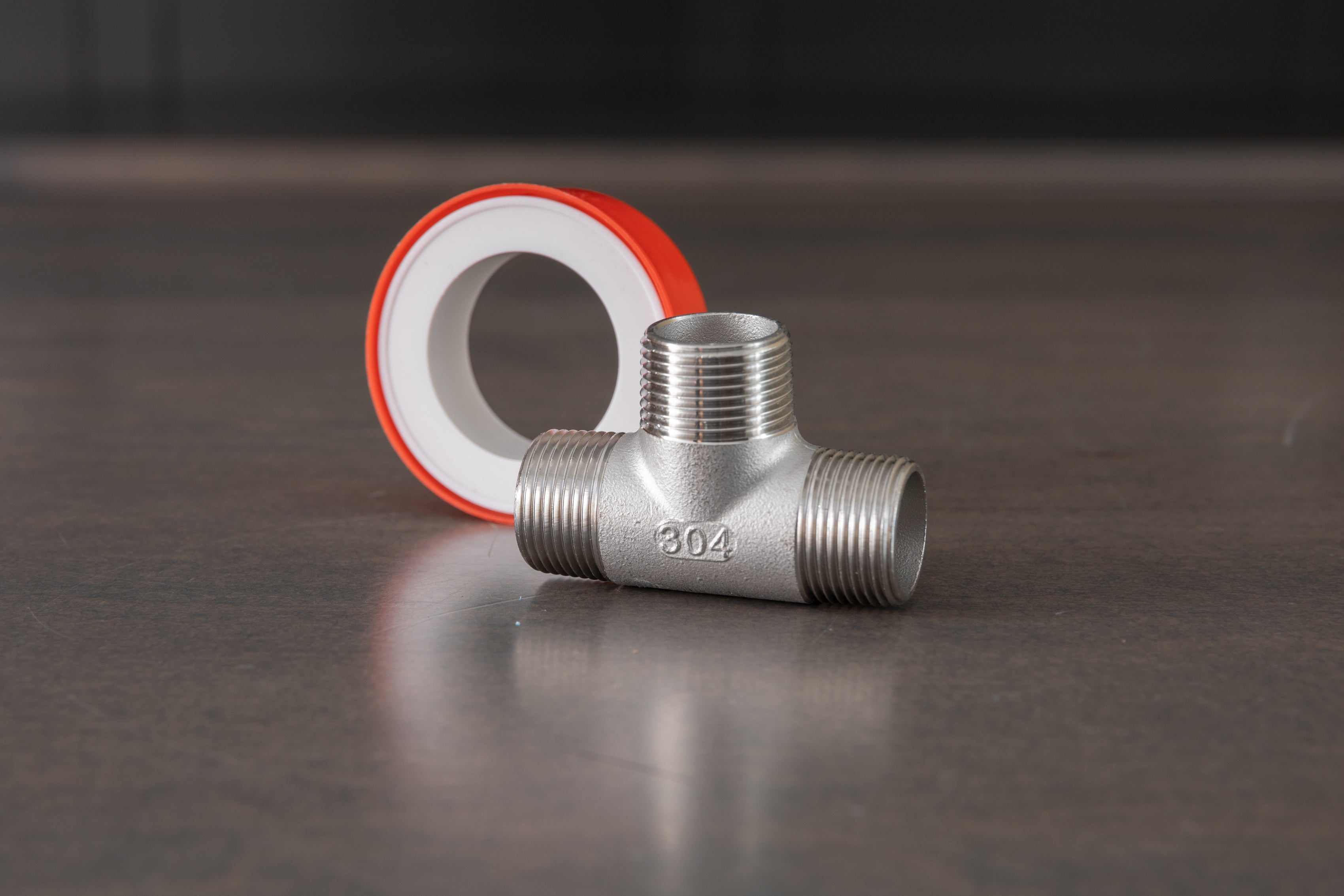 Stainless Steel 3/4 NPT Male Tee Fitting - Corrosion Resistant Pipe Connector for Plumbing, Hydraulic & Industrial Applications