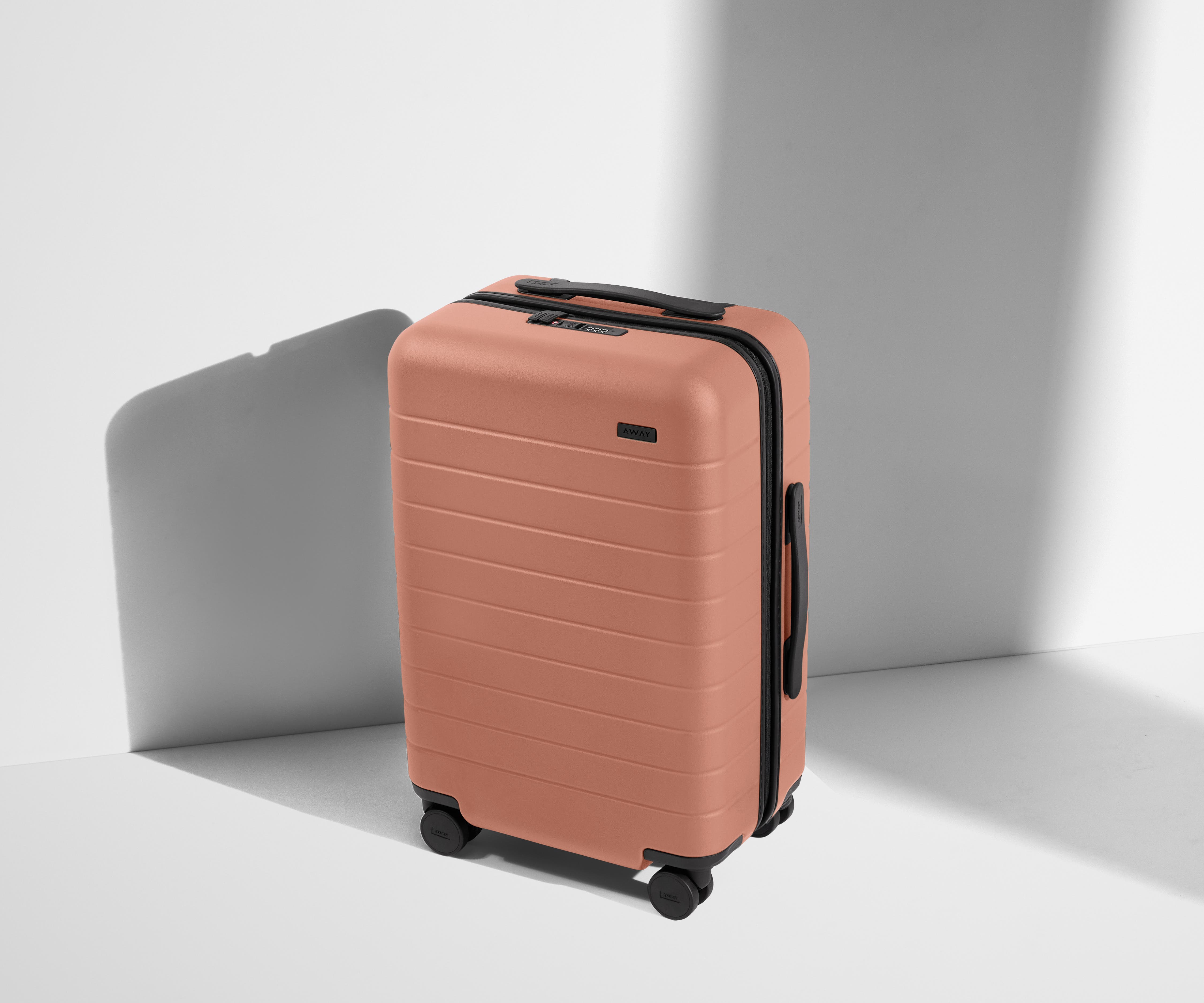 Premium Clay Pink Carry-On Luggage - Lightweight & Durable Suitcase for Travel, Business Trips & Weekend Getaways
