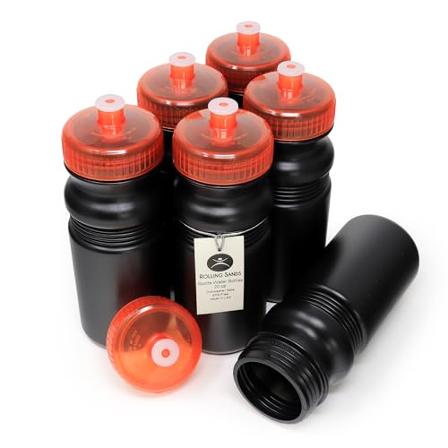 Black Bottles/Orange Lids