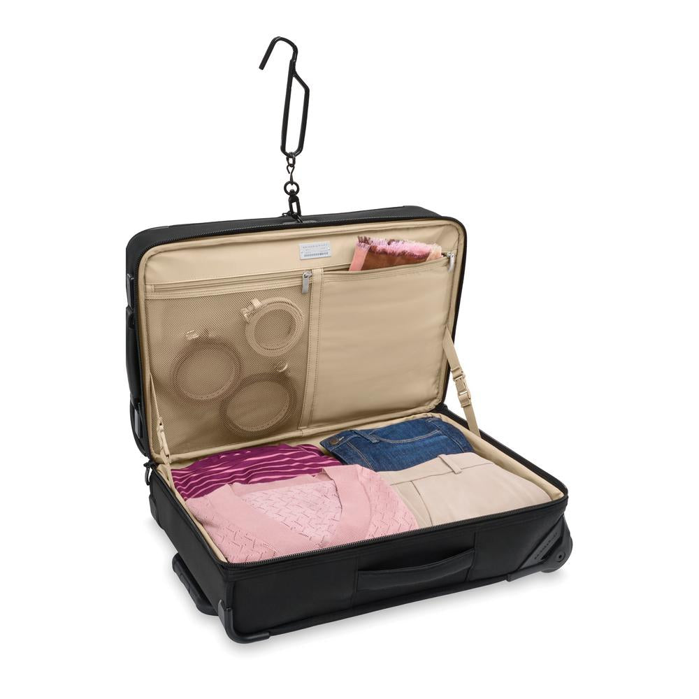 Briggs & Riley Baseline Tall Carry-On Garment Bag - Premium Travel Garment Bag for Business & Formal Wear - Perfect for Air Travel, Business Trips & Weddings