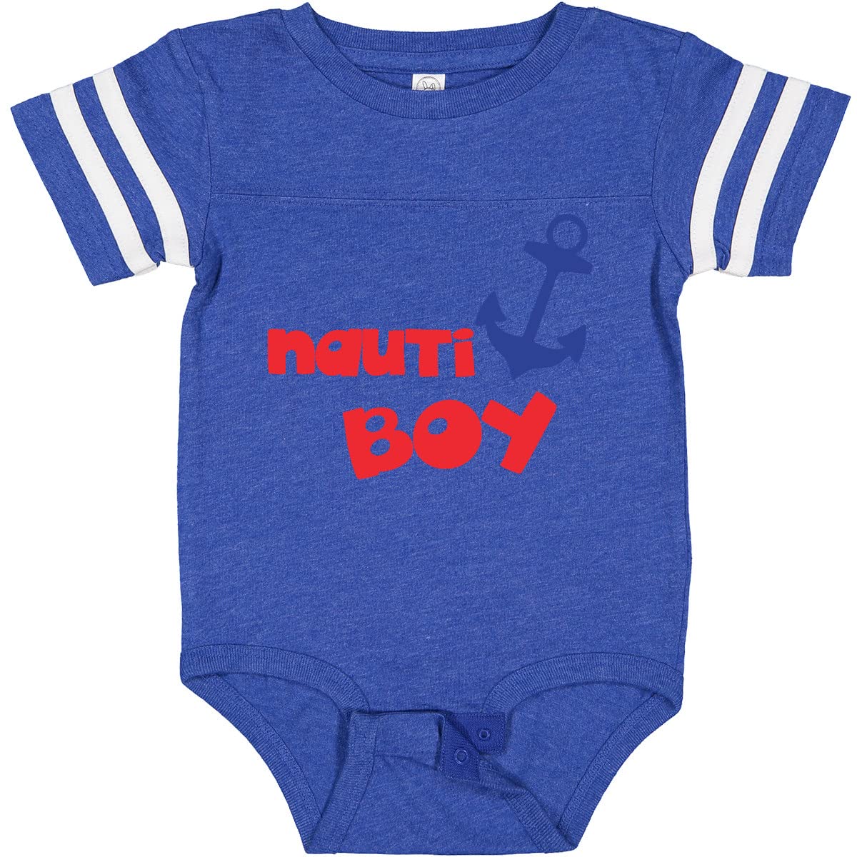 Inktastic Nautical Baby Bodysuit - Sailor & Boat Anchor Design for Boys & Girls | Perfect for Sailing, Beach Trips & Nautical-Themed Parties