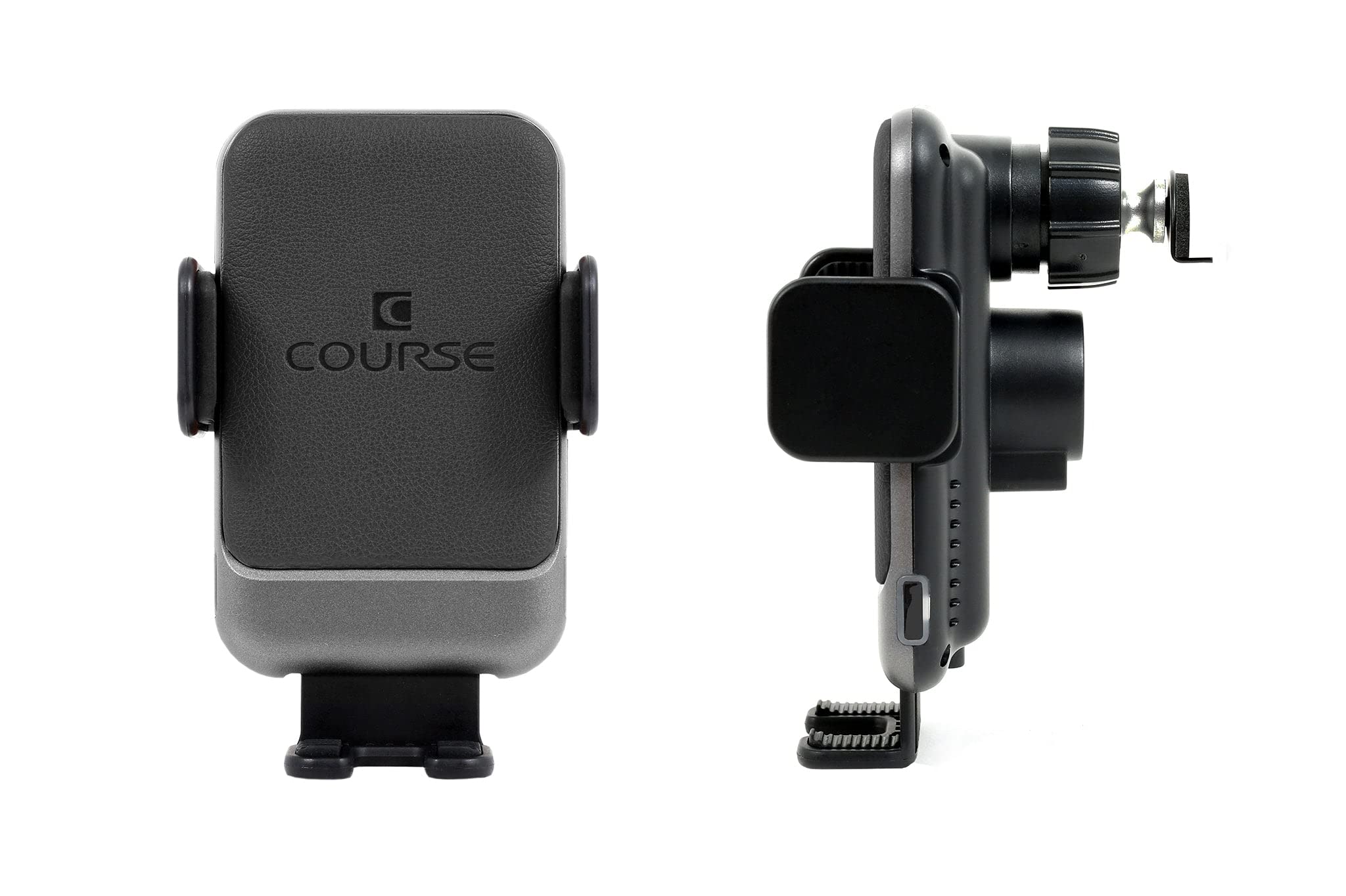 DirectFit Automatic Gripping Wireless Car Phone Charger & Holder for Dodge Ram 1500/2500/3500/4500/5500 (2009-2012) - Right Side Mount, Fast Qi Charging - Perfect for GPS Navigation & Hands-Free Calling While Driving (Black)