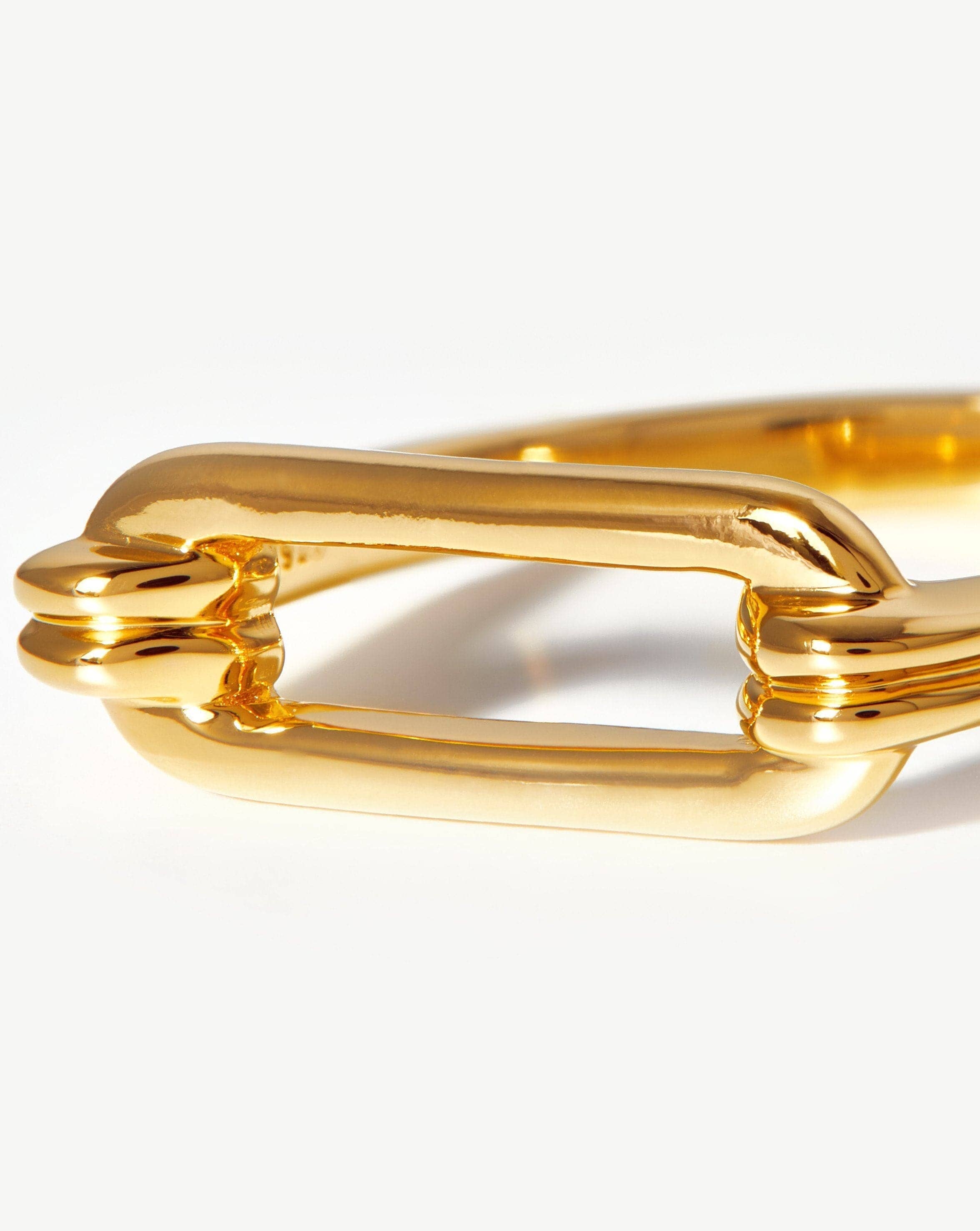 18k Gold Vermeil Ovate Ring - Elegant Minimalist Jewelry for Women | Perfect for Everyday Wear, Gifts & Special Occasions