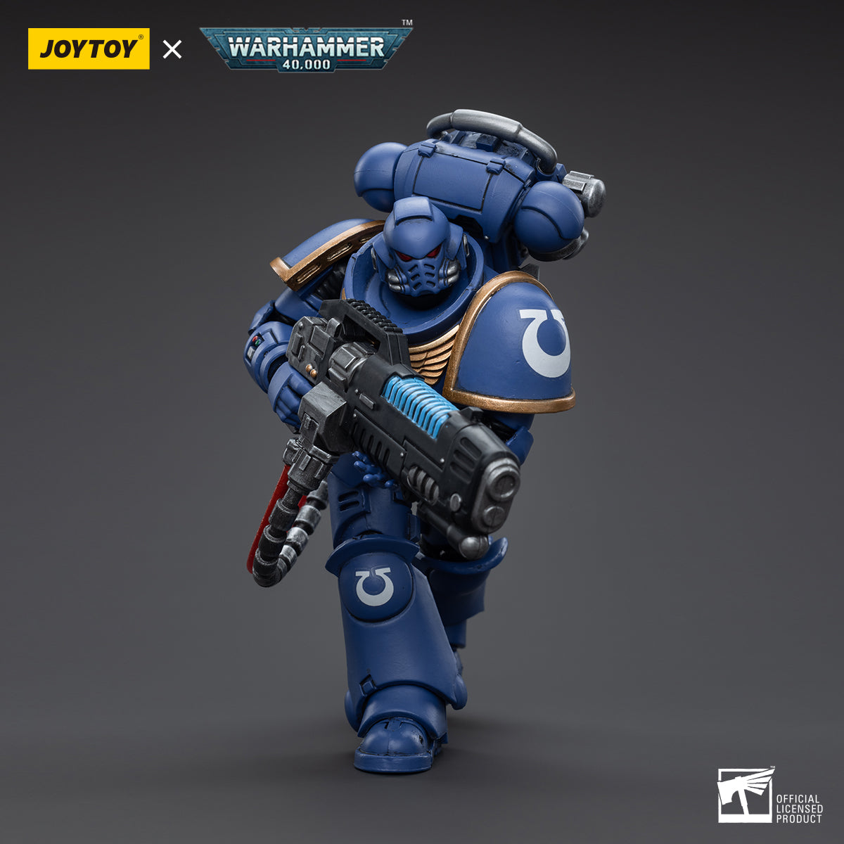 JOYTOY 1/18 Scale Warhammer 40K Ultramarines Hellblasters Action Figure Set (3-Pack) - Perfect for Tabletop Gaming, Collecting, and Warhammer 40K Battle Scenes