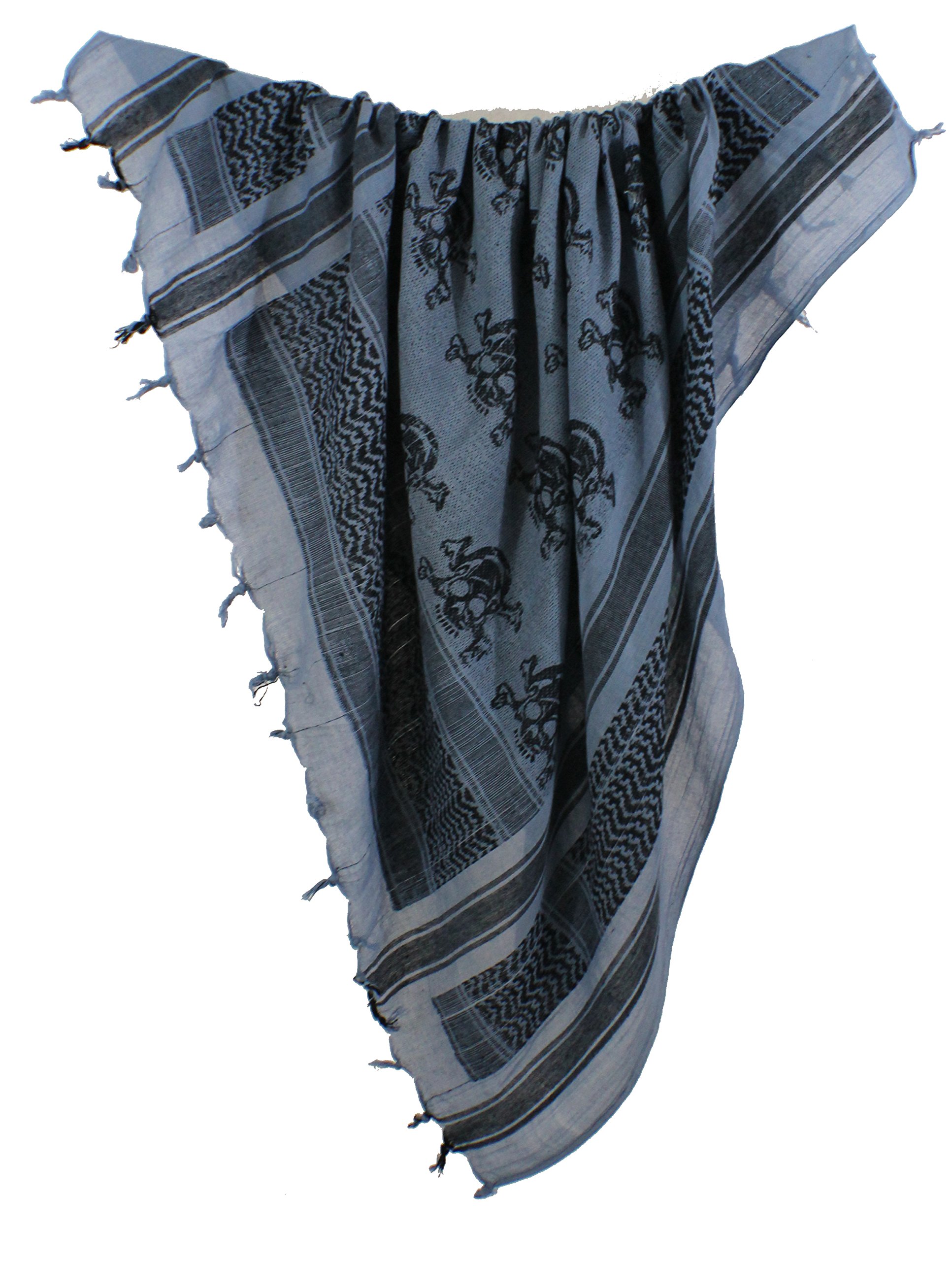 Fox Tactical Shemagh Scarf - Military Grade Desert Shemagh for Outdoor Survival, Hiking, and Camping - Perfect for Sun Protection, Dust Mask, and Cold Weather Use