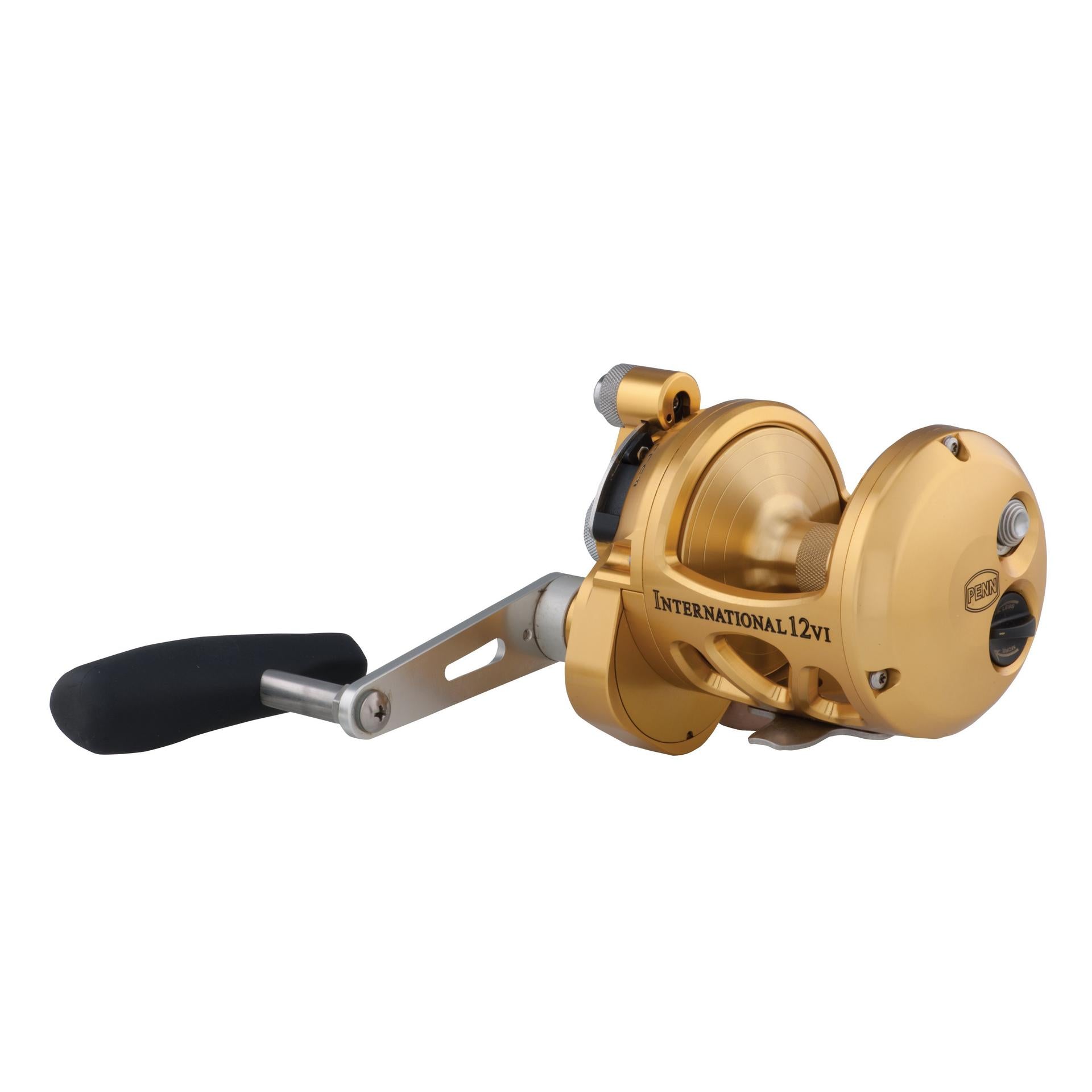 International® VI Conventional Fishing Reel - Premium Saltwater & Freshwater Spinning Reel for Bass, Trout, and Offshore Fishing - Perfect for Surf Casting, Boat Fishing, and Pier Angling