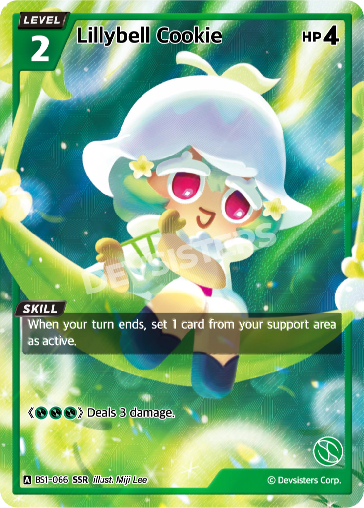 CRB BS1 066 SSR Lillybell Cookie - Premium Japanese Snack for Anime Fans & Gift Giving | Perfect for Cosplay Events, Tea Parties & Kawaii Collections