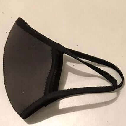 Navy Blue Neoprene Washable Face Mask with Antiviral Filter - Reusable Protective Mask for Daily Use, Travel & Outdoor Activities