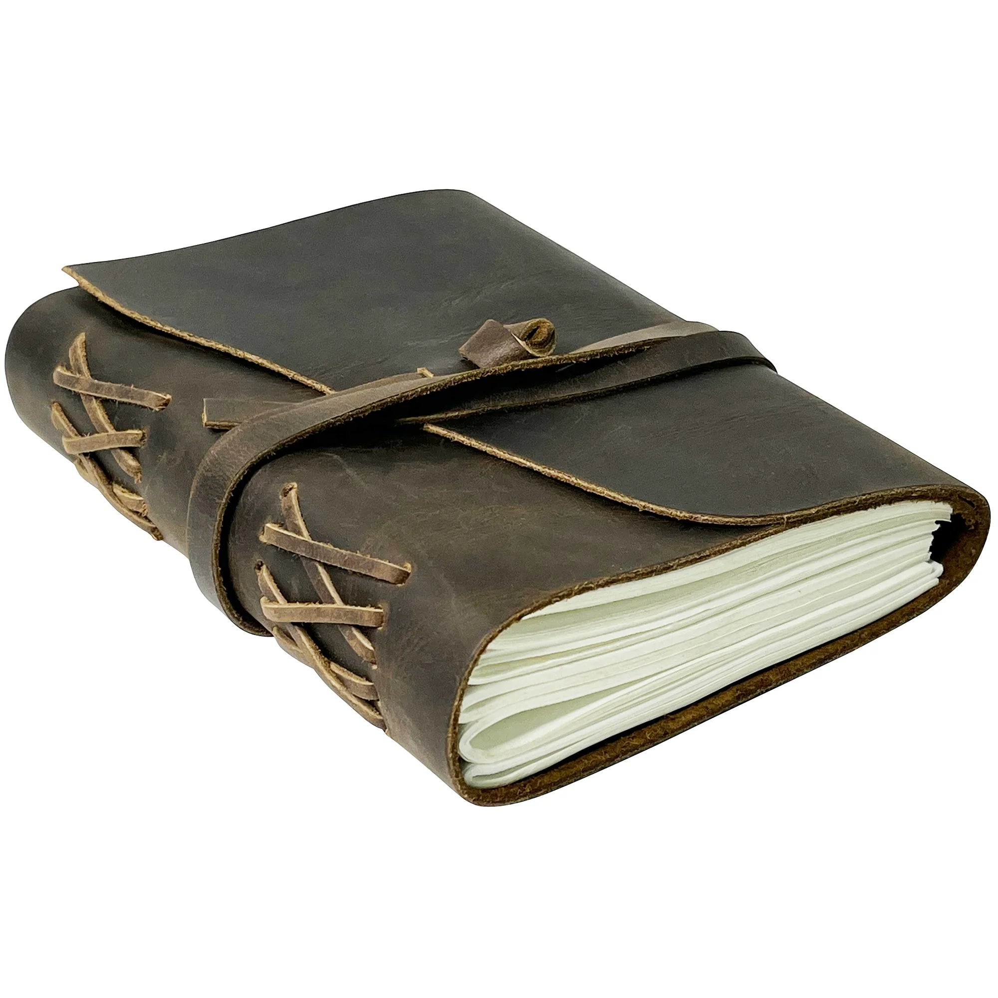 Premium Leather Journal Notebook for Writing & Sketching - Handcrafted Vintage Style Travel Diary, Gift for Writers & Artists - Perfect for Journaling, Note Taking & Creative Projects