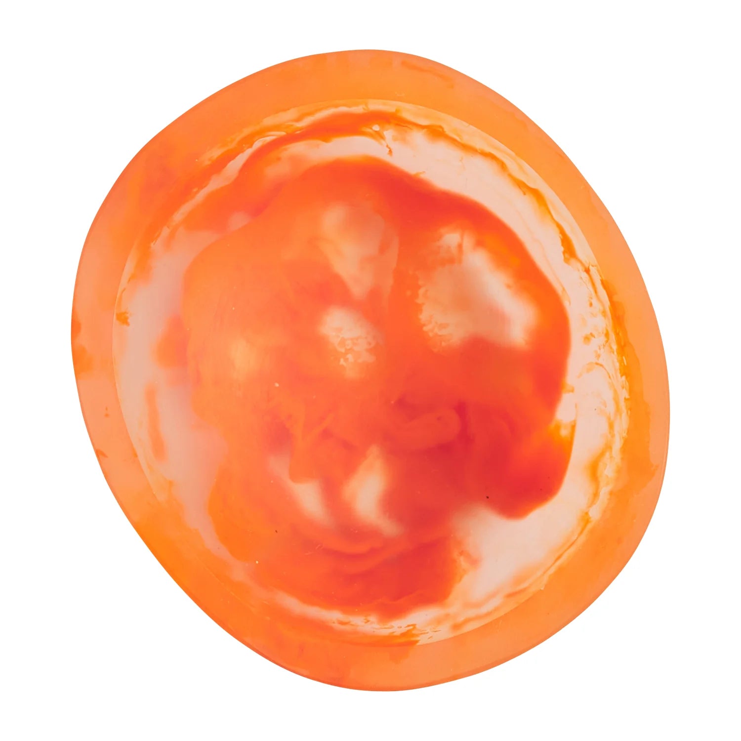 ASTRID TINY BOWL - Mini Decorative Bowl for Jewelry, Keys & Trinkets - Mandarin Orange Design - Perfect for Home Decor, Gift Giving & Tabletop Display