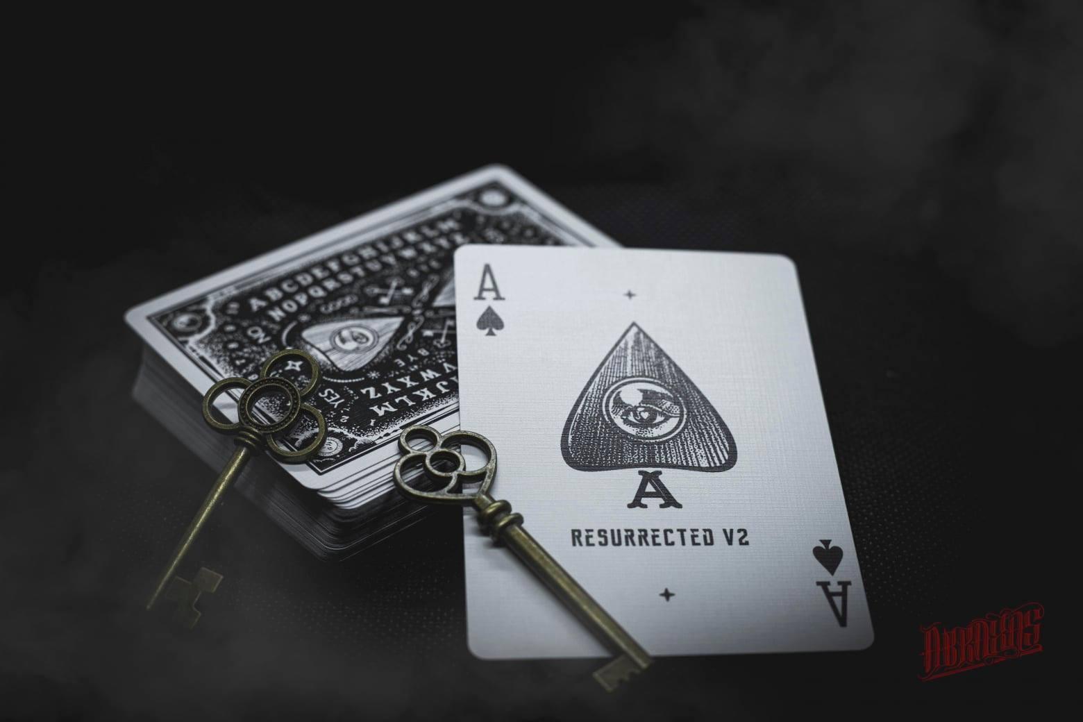 Resurrected Playing Cards V2 - Premium Quality Deck for Magic Tricks, Poker & Cardistry | Perfect for Game Nights & Professional Performances