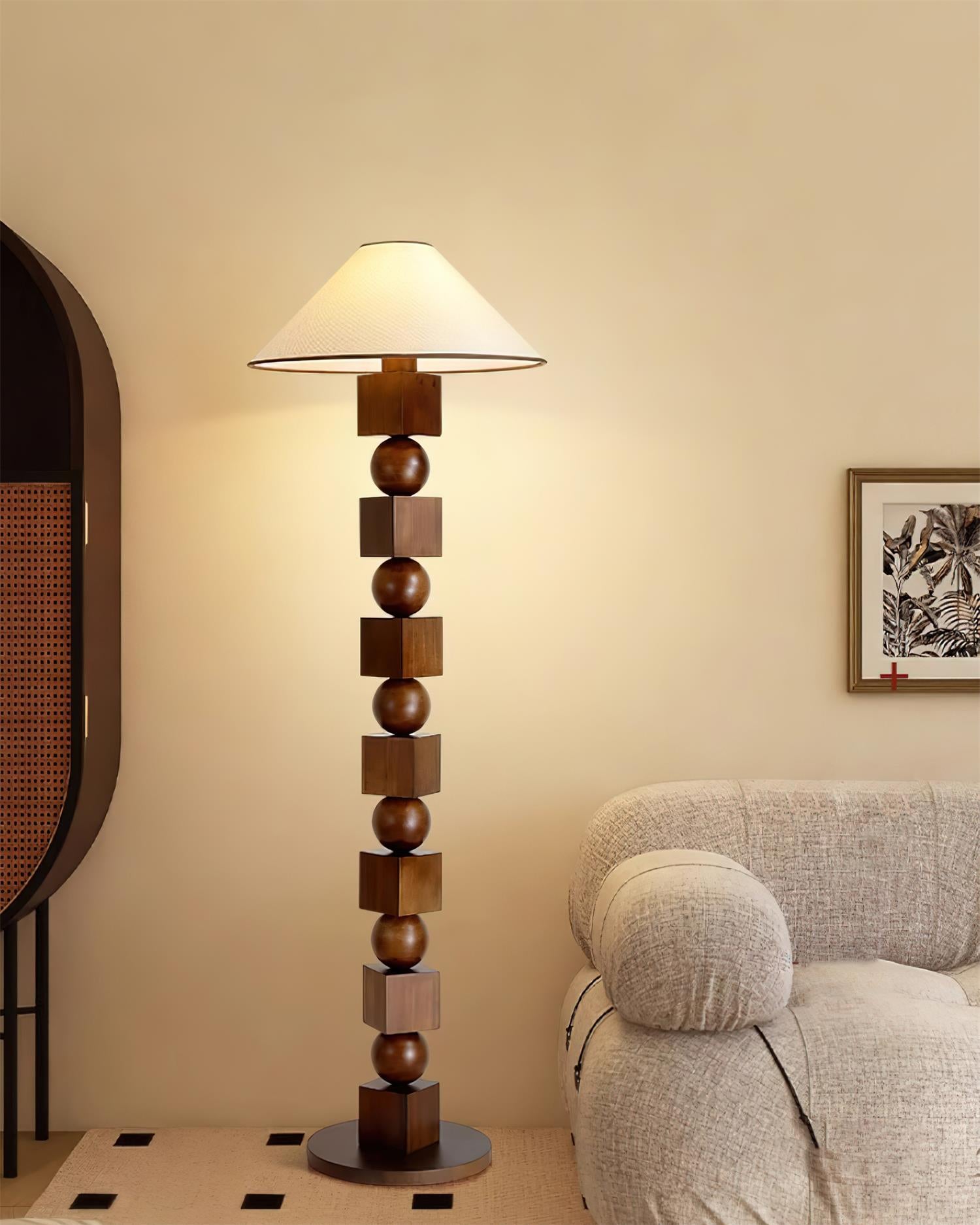 Modern Radian LED Floor Lamp - Adjustable Brightness & Color Temperature for Living Room, Bedroom, or Office Lighting | Energy Efficient Standing Light with Remote Control