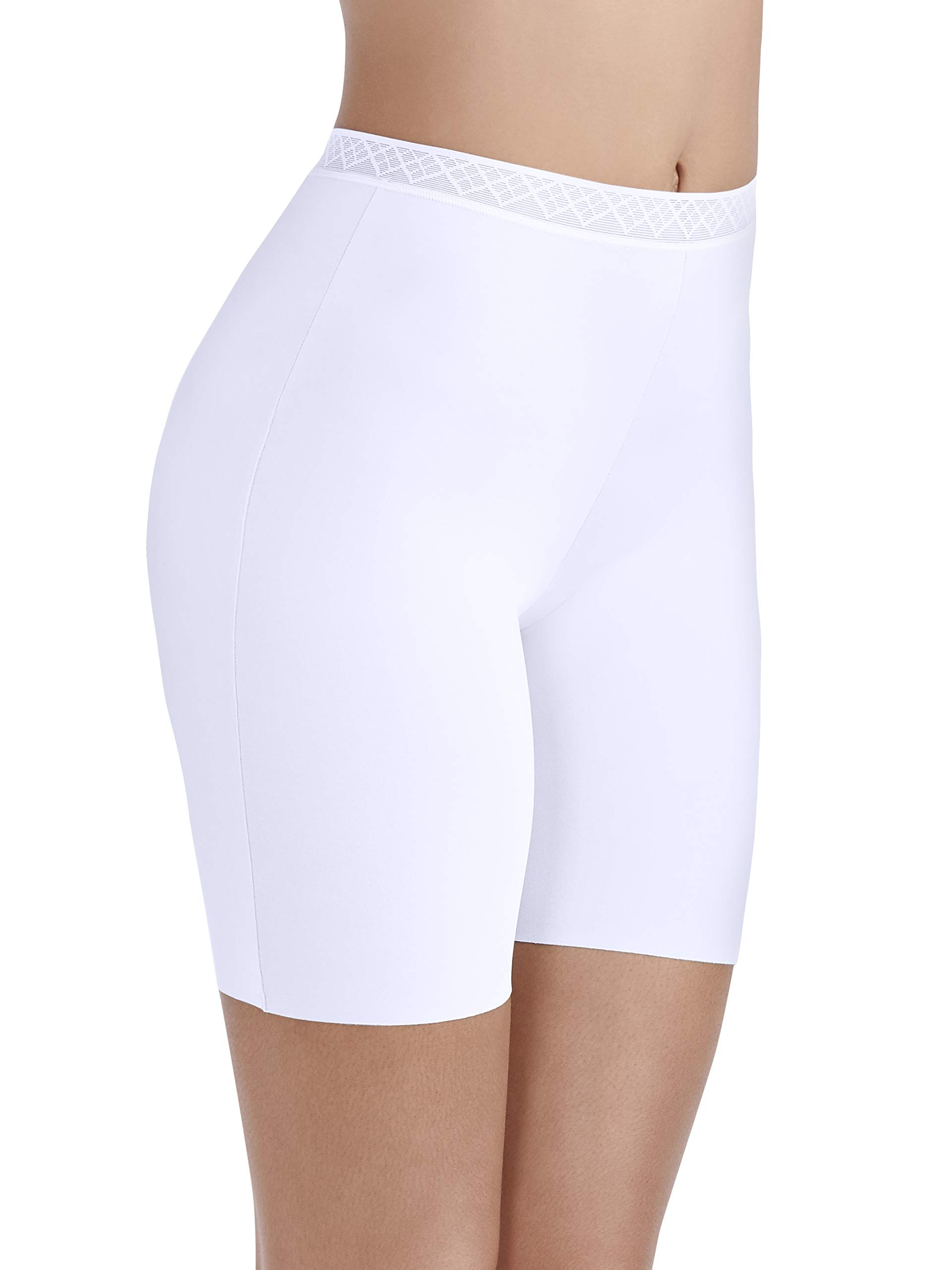 Vanity Fair Women's Invisible Edge Smoothing Slip Short 12385 - Seamless Shapewear for All-Day Comfort | Perfect for Work, Dresses & Special Occasions