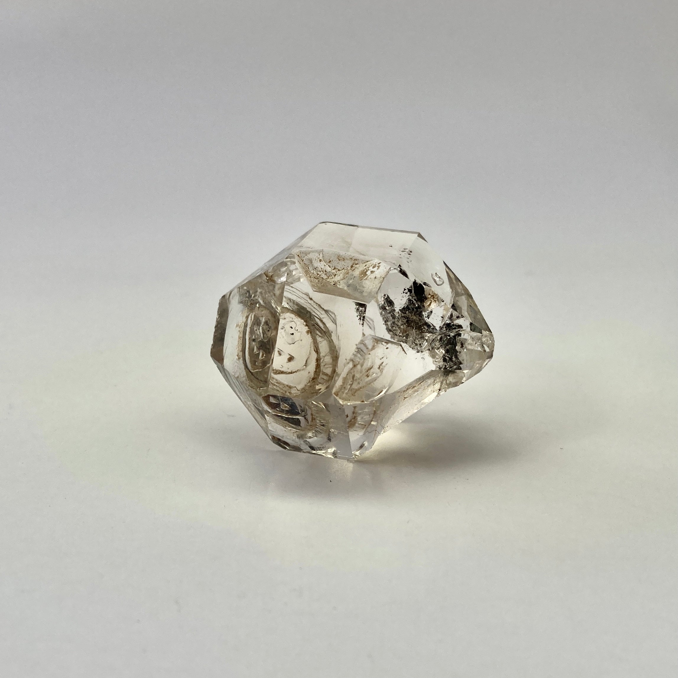 Herkimer Diamond - Natural Double Terminated Quartz Crystal for Healing, Meditation & Jewelry Making | Perfect for Energy Work, Spiritual Gifts & Home Decor