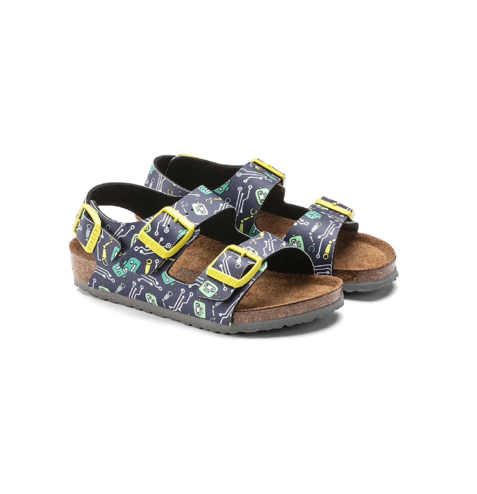 Birkenstock Kids Slingback Sandals - Comfortable Adjustable Straps for Boys & Girls | Perfect for Beach, Pool & Summer Outdoor Activities