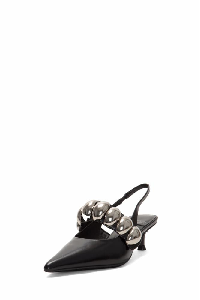 Jeffrey Campbell Women's Persona SD Black Leather Platform Boots - Stylish & Comfortable for Casual Outings, Parties & Nightlife