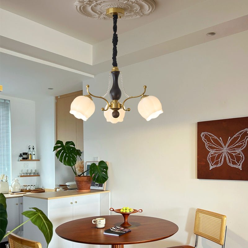 Antonia Chandelier - Elegant Crystal Ceiling Light Fixture for Dining Room, Living Room & Bedroom | Modern Home Decor Lighting