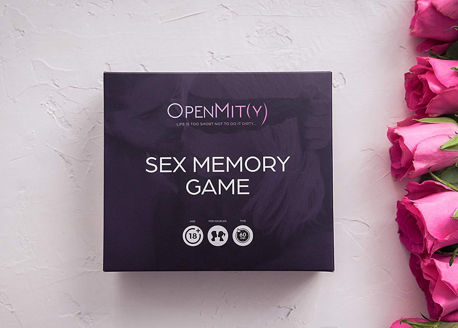 Romantic Couples Memory Game - Adult Intimate Board Game with Erotic Cards for Foreplay & Spicing Up Relationships | Perfect for Date Nights, Anniversaries & Enhancing Intimacy