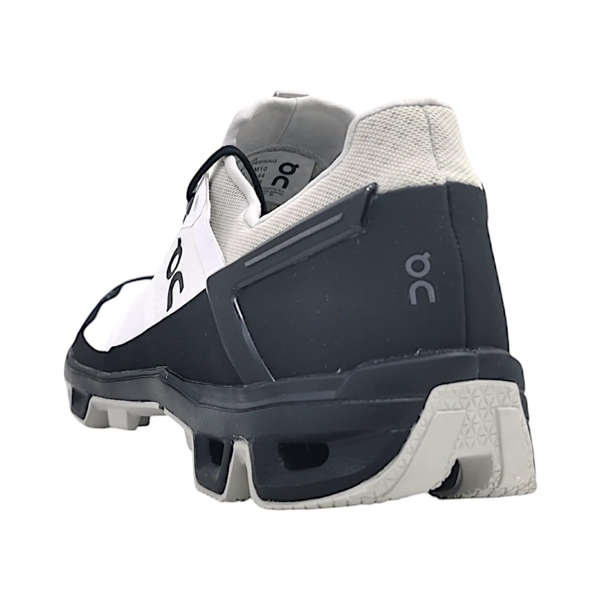 Men's On-Running Cloudventure Peak Trail Running Shoes - White/Black - Lightweight & Durable for Hiking, Jogging & Outdoor Adventures