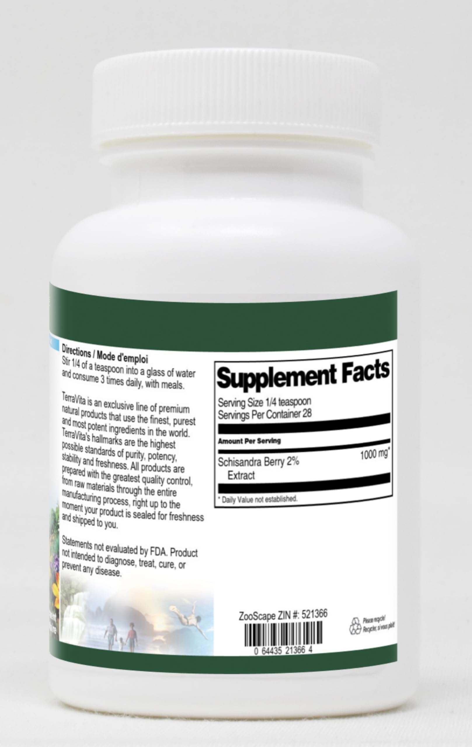 Organic Schisandra Berry 2% Powder (1 oz, 3-Pack) - Premium Adaptogenic Herb for Stress Relief & Immune Support - Perfect for Smoothies, Teas & Wellness Recipes