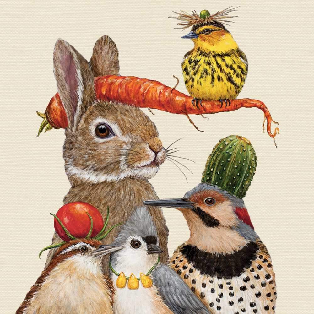 Premium Harvest Party Beverage Napkins - 100% Biodegradable, 16-Ply Soft Paper - Perfect for Thanksgiving, Fall Gatherings & Autumn Celebrations