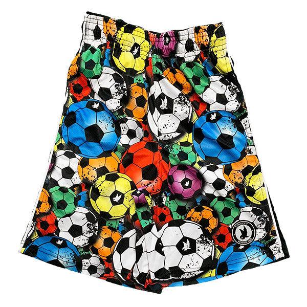 Boys Flowsport Soccer Attack Shorts - Lightweight & Breathable Soccer Shorts for Kids - Perfect for Training, Matches & Outdoor Sports Activities