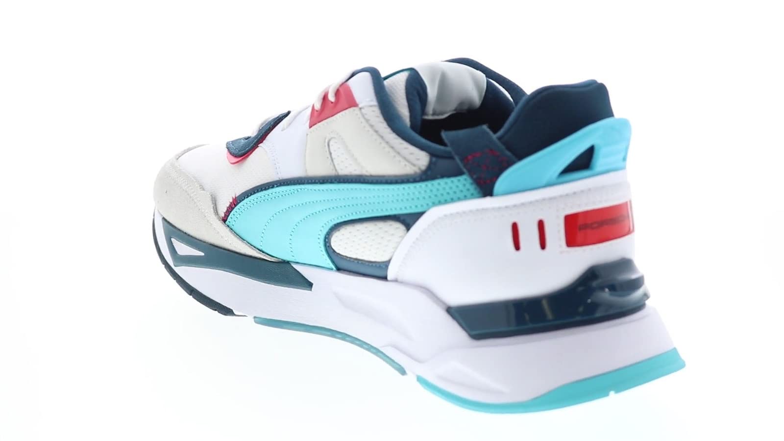 PUMA Men's Porsche Legacy Mirage Sport White Lifestyle Sneakers - Size 11.5 | Casual Walking Shoes for Men | Perfect for Gym, Running & Everyday Wear