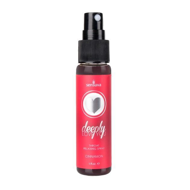Deeply Love You Cinnamon Throat Spray 1oz - Soothes Sore Throat & Cough Relief for Adults & Kids - Perfect for Cold, Flu & Allergy Season
