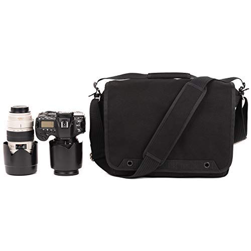 Think Tank Photo Retrospective 30 V2.0 Camera Shoulder Bag - Professional DSLR Messenger Bag for Photographers (Black) - Perfect for Travel, Street & Wedding Photography