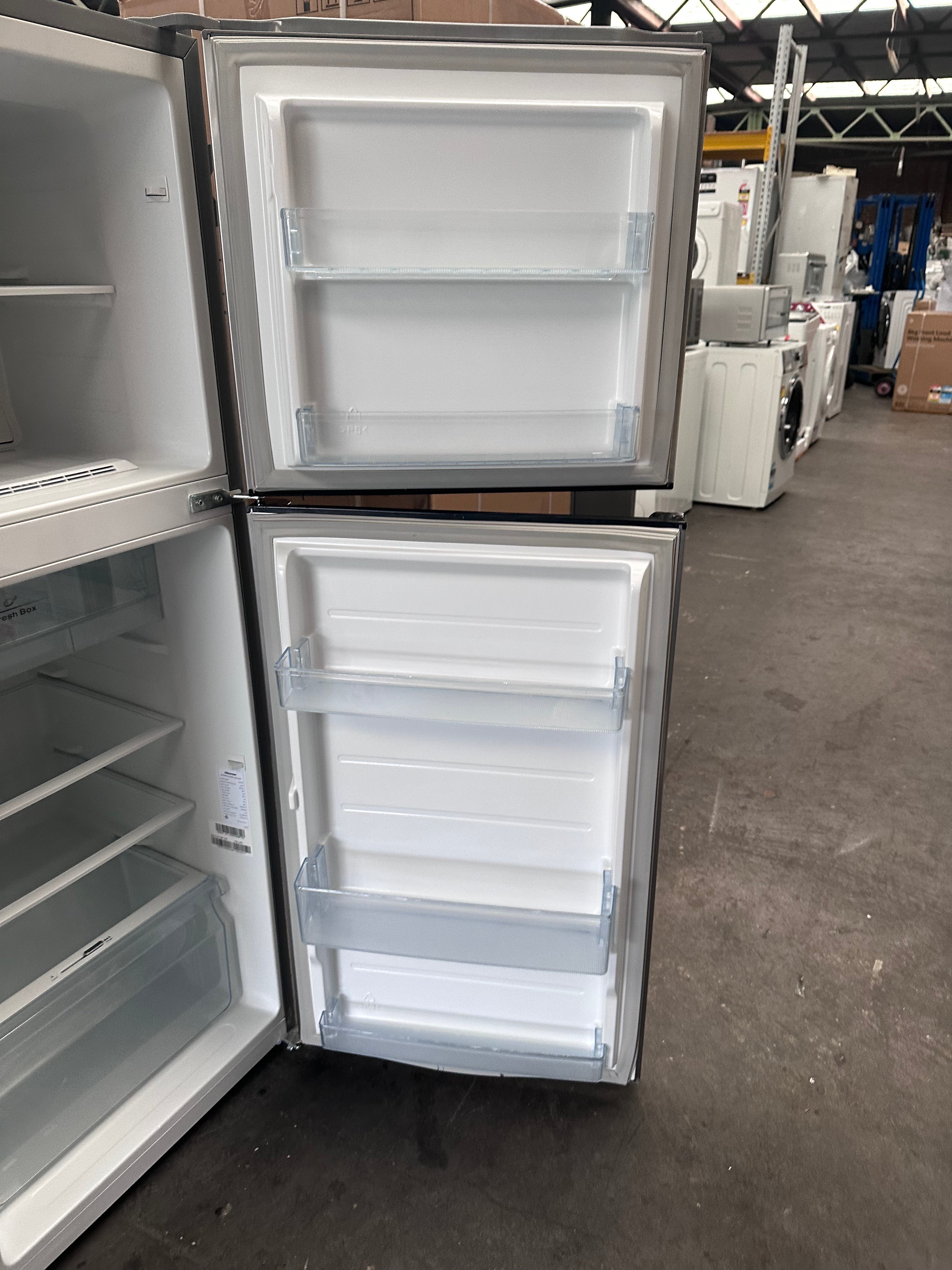 Hisense 230L Top Mount Refrigerator - Energy Efficient, Frost Free (Refurbished) - Perfect for Small Apartments, Dorms & Office Break Rooms