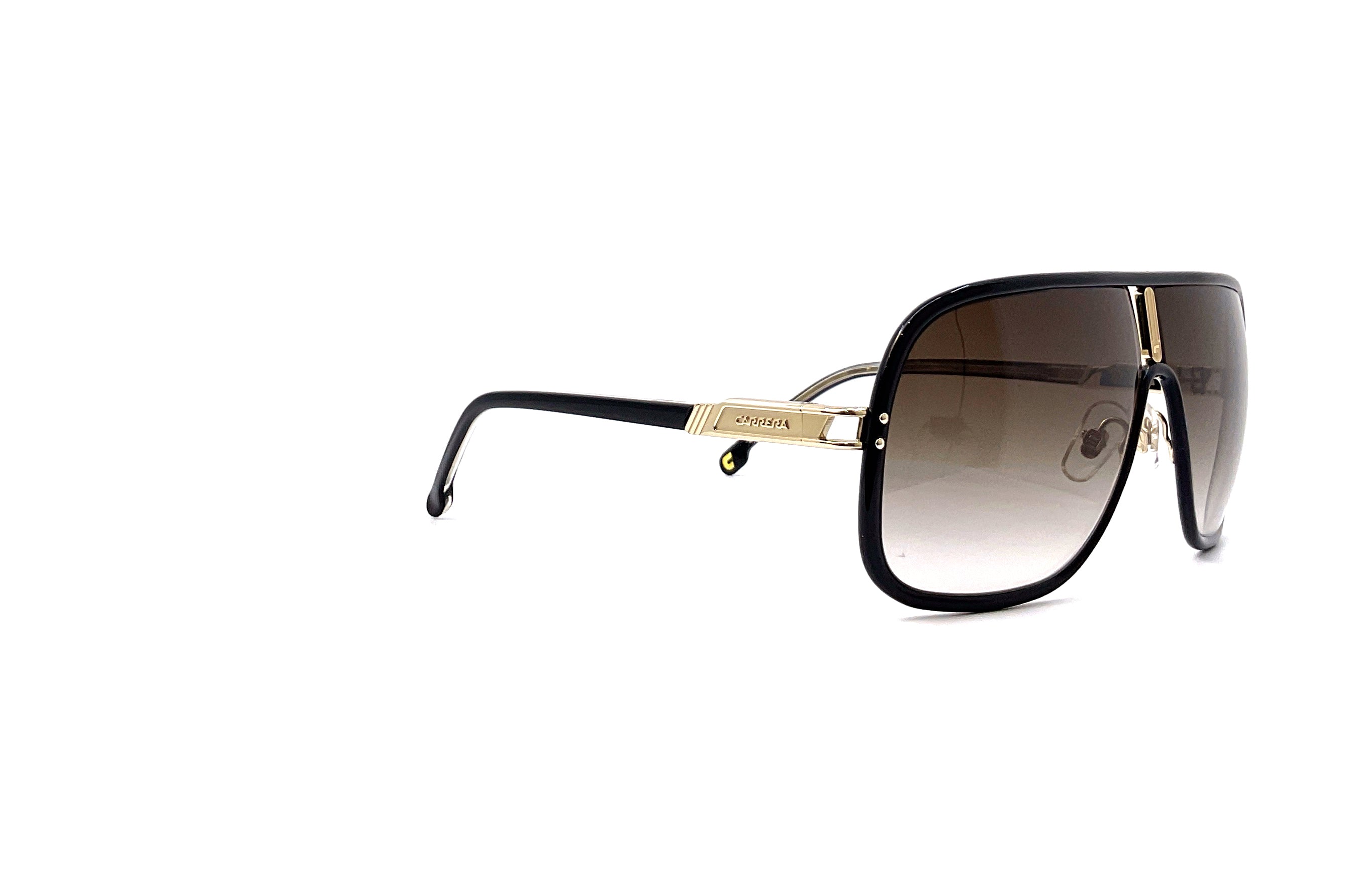 Carrera Flablab II Sunglasses - Black Gold Polarized UV Protection for Men & Women - Perfect for Driving, Running, and Outdoor Activities