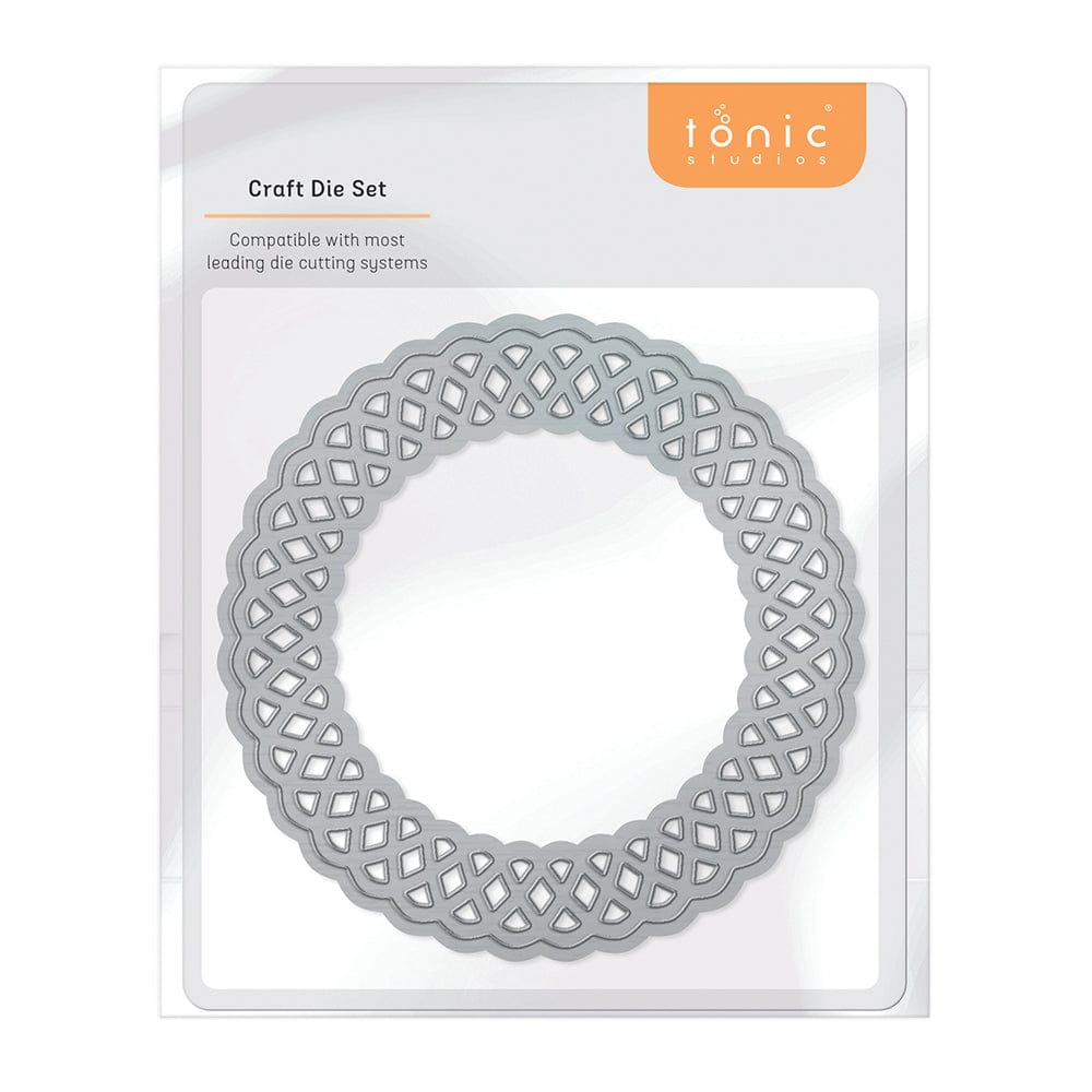 Doily Circle Die Set 4678E - Perfect for Scrapbooking, Card Making, and DIY Paper Crafts