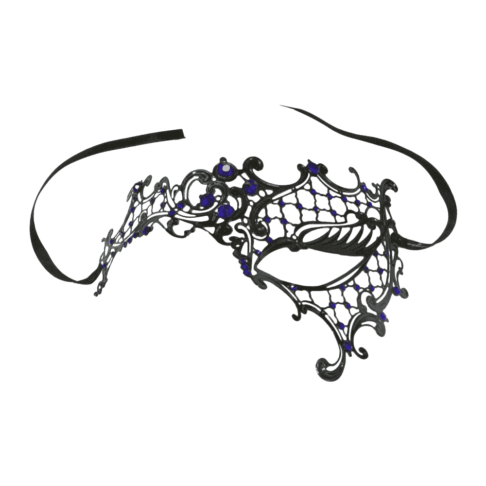 Elegant Burlesque Masquerade Mask for Women - Phantom of the Opera Inspired Venetian Costume Mask - Perfect for Halloween, Cosplay, and Masquerade Balls