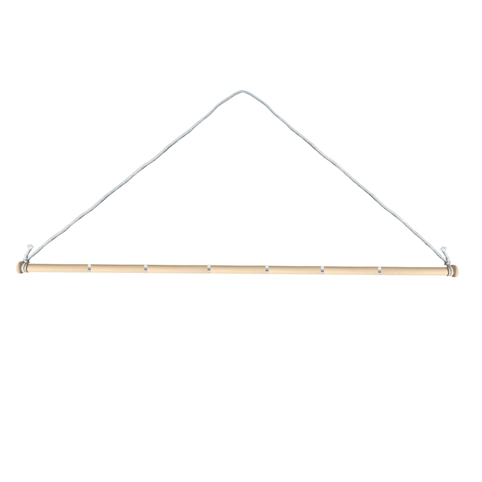 Adjustable Wooden Tapestry Hanging Rod 48-60 Inch - Telescopic Wall Hanger for Tapestries, Rugs & Decor - Perfect for Bedroom, Living Room & Dorm Room Decorations