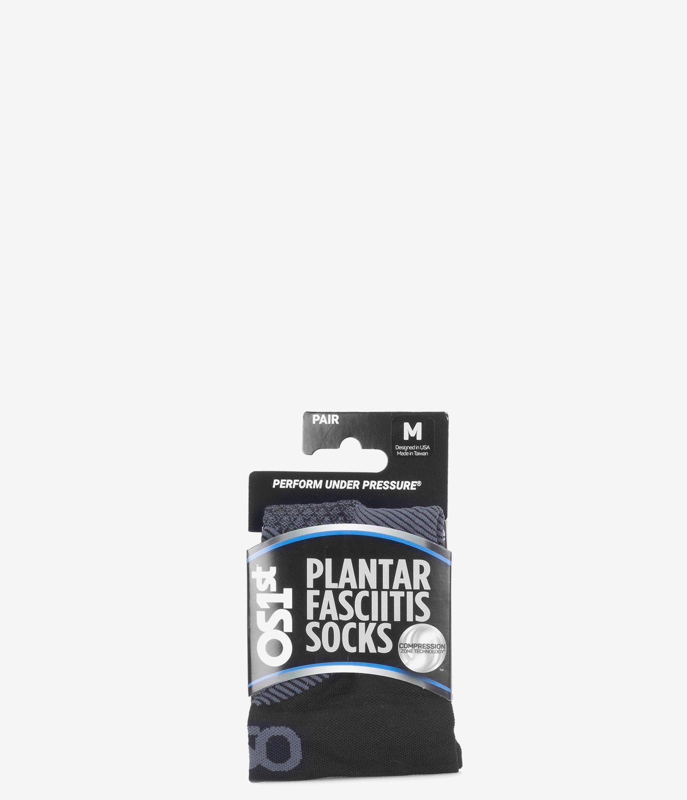 OS1st Plantar Fasciitis Quarter Socks for Women & Men - Arch Support Compression Socks for Foot Pain Relief - Best for Running, Hiking & Everyday Comfort