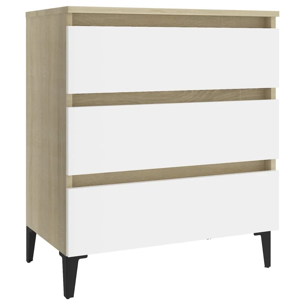 vidaXL Engineered Wood Sideboard - Bookcase, Storage Cabinet & Buffet in Multiple Colors | Perfect for Living Room, Dining Room & Home Office Organization