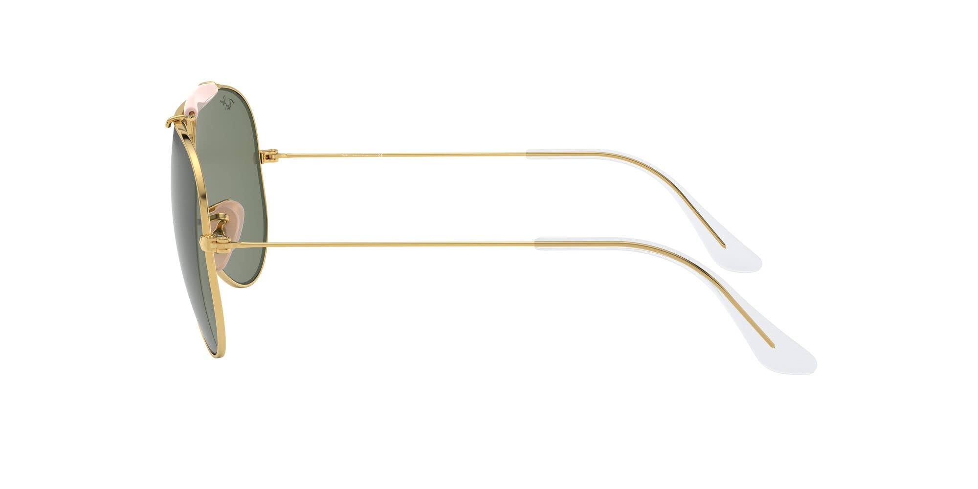 Ray-Ban RB3138 Shooter Aviator Sunglasses for Men & Women - Polarized UV Protection Pilot Sunglasses - Perfect for Driving, Travel & Outdoor Activities