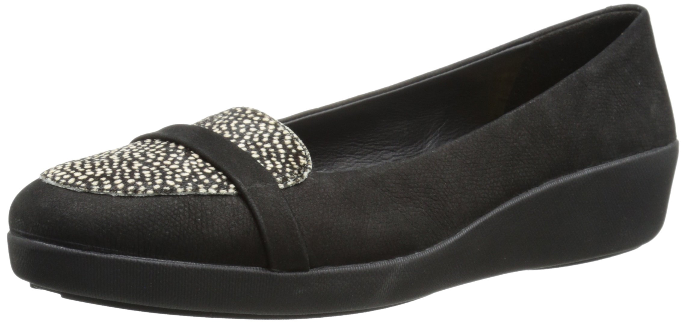 FitFlop Women's F-Pop Slip-On Loafers - Comfortable Casual Shoes for Work, Travel & Everyday Wear