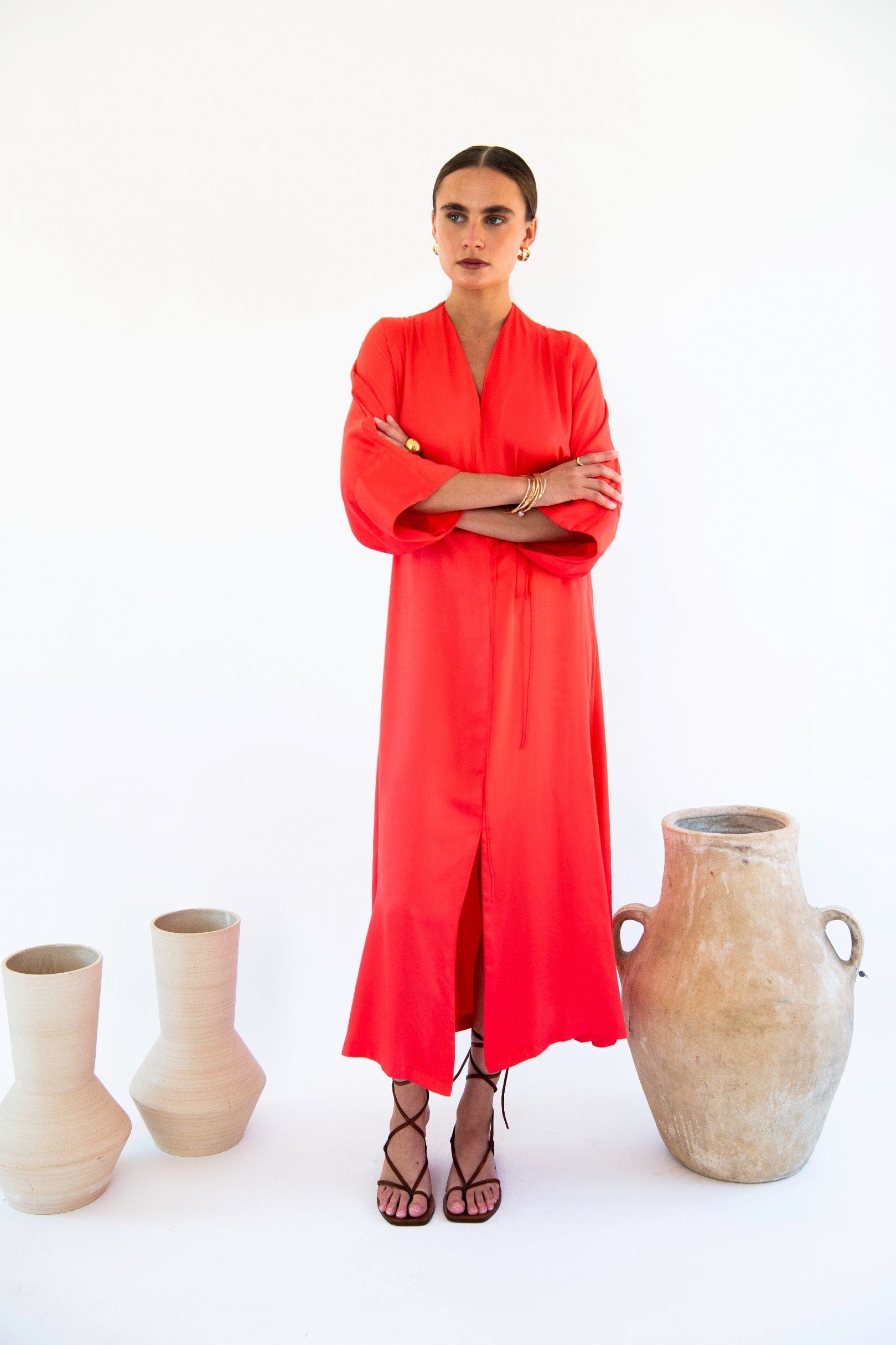 Carmen Satin TENCEL™ Modal Dress for Women - Soft & Breathable Summer Maxi Dress in Multiple Colors | Perfect for Beach Vacations, Date Nights & Casual Outings