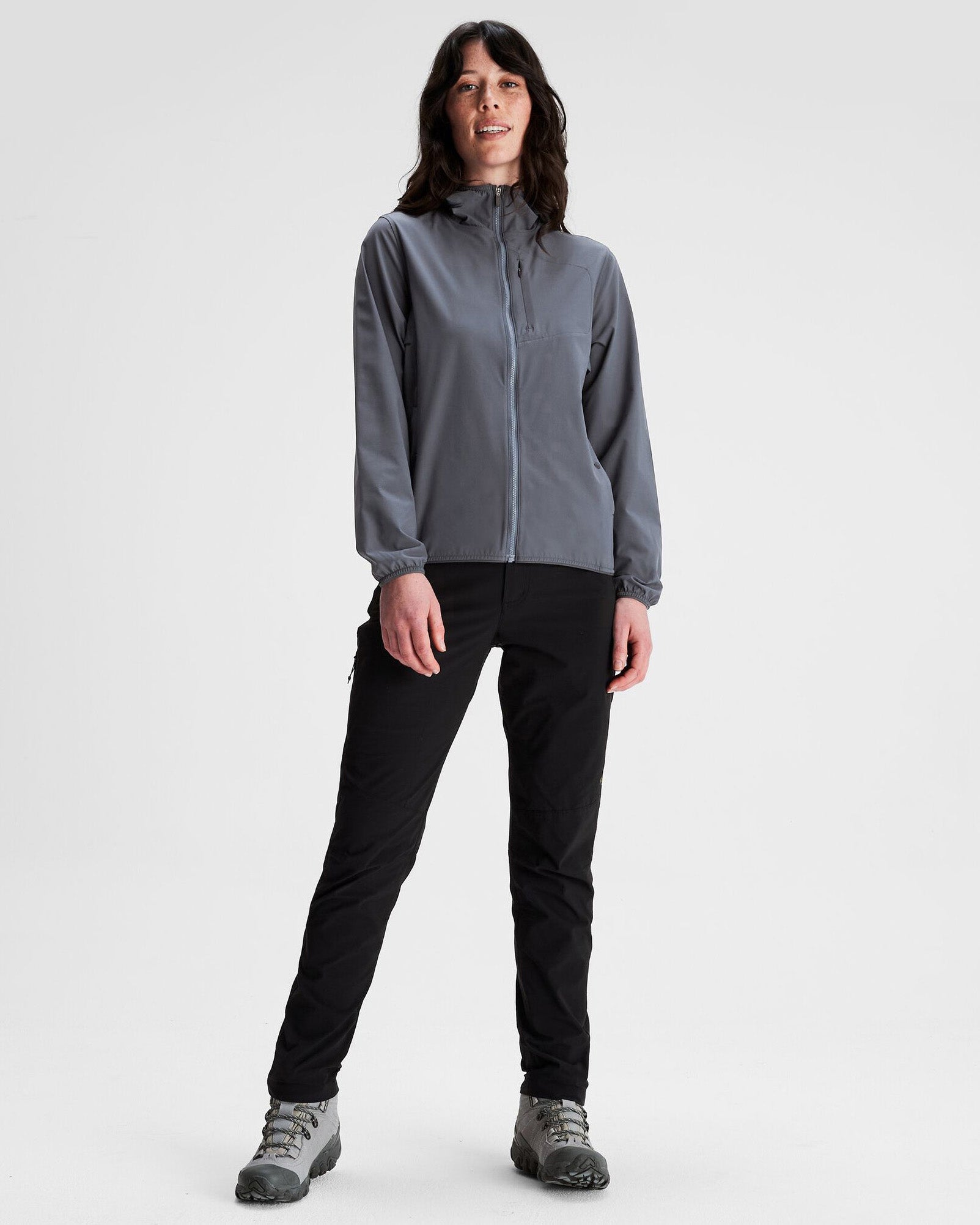 Women's Sun Breaker Jacket - UPF 50+ UV Protection, Lightweight Mid Navy Windbreaker for Hiking, Running & Outdoor Activities