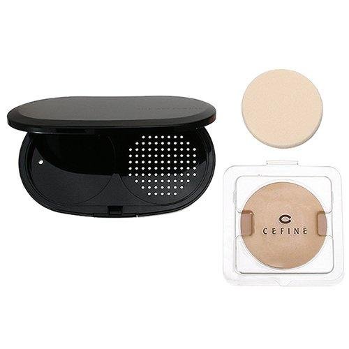 Cefine Silk Wet Powder Foundation - Long Lasting, Oil Control, Natural Finish - Perfect for Daily Wear & Touch-Ups On-The-Go