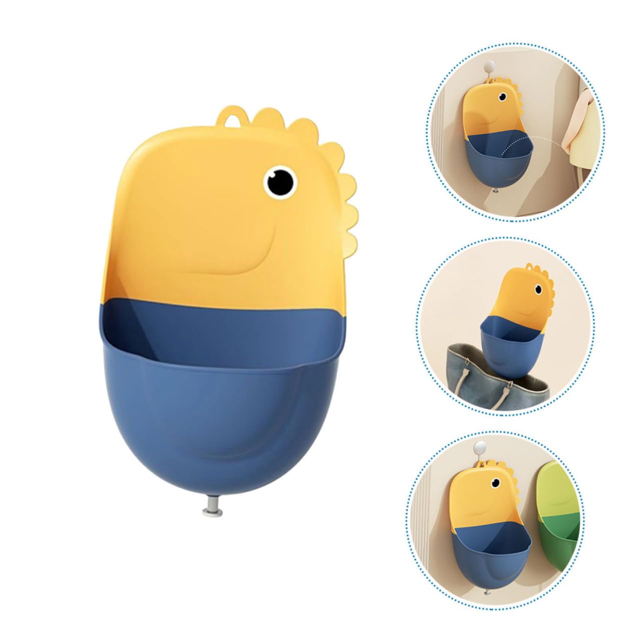 iBasenice Adjustable Height Boys Standing Urinal Potty Trainer - Easy to Clean & Sturdy Toddler Toilet Training Tool for Bathroom & Home Use