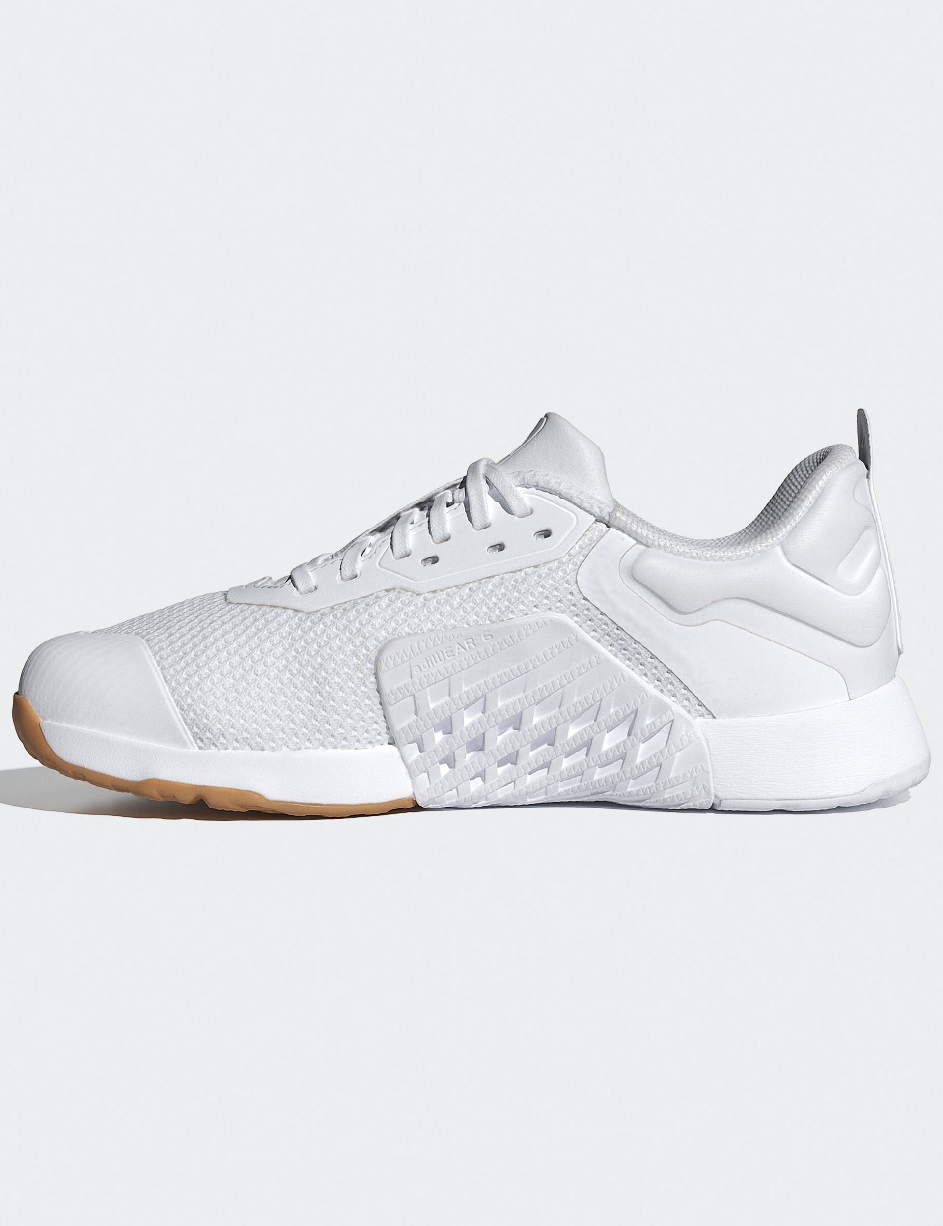 Dropset 3 Running Shoes for Men & Women - Cloud White/Crystal White - Lightweight Athletic Sneakers for Jogging, Gym Workouts & Casual Wear