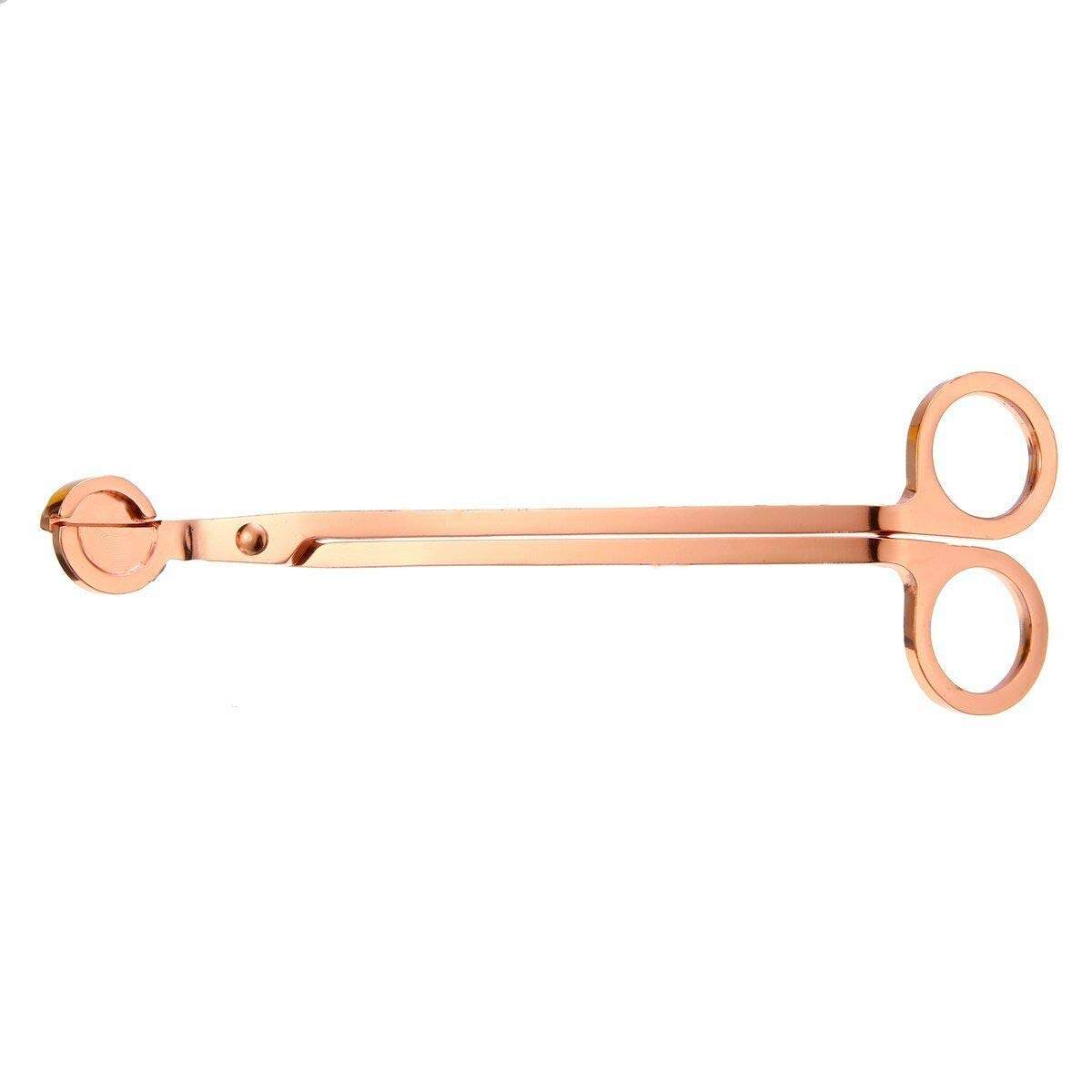 Premium Rose Gold Candle Wick Trimmer & Scissor - Essential Tool for Long-Lasting Candles, Perfect for Home Decor, Spa Relaxation & Romantic Ambiance